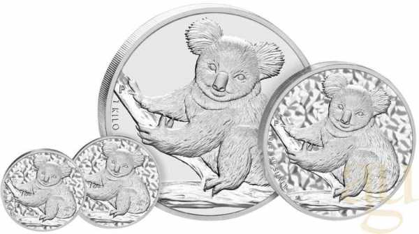10 Unzen Silbermünze Australien Koala 2009