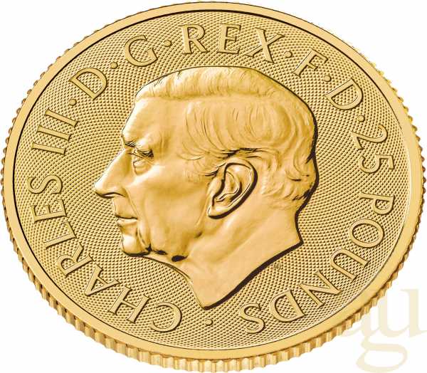 1/4 Unze Goldmünze Britannia 2025