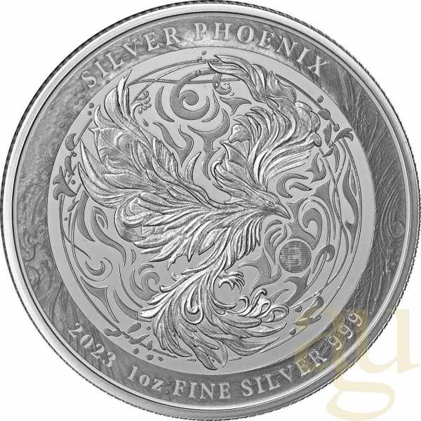 1 Unze Silbermünze Niue Phoenix 2023