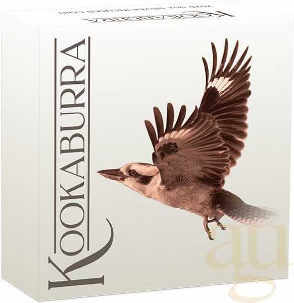 5 Unzen Silbermünze Australien Kookaburra 2026 - Incused Coin