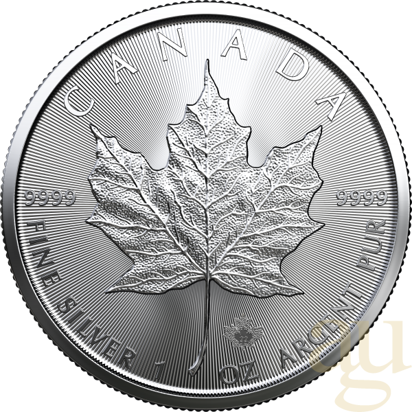 1 Unze Silbermünze Maple Leaf 2022