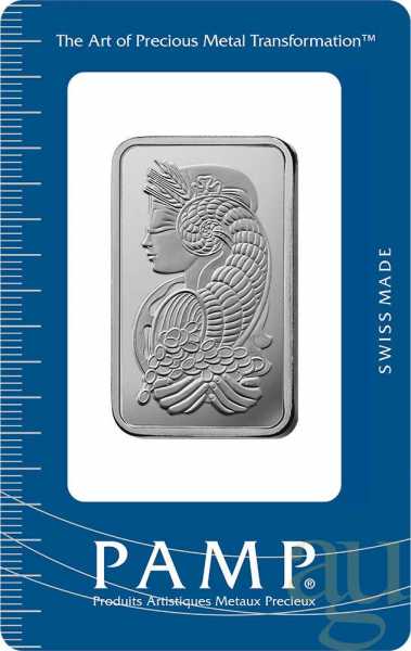 31,1 Gramm Palladiumbarren PAMP Fortuna