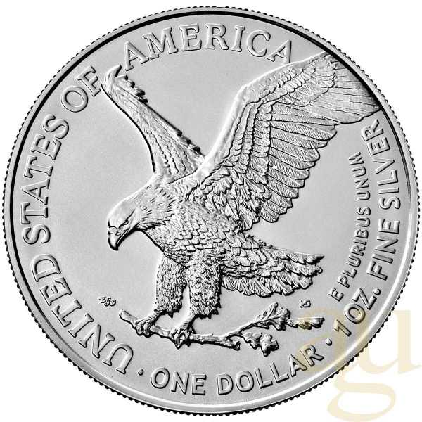 1 Unze Silbermünze American Eagle 2022