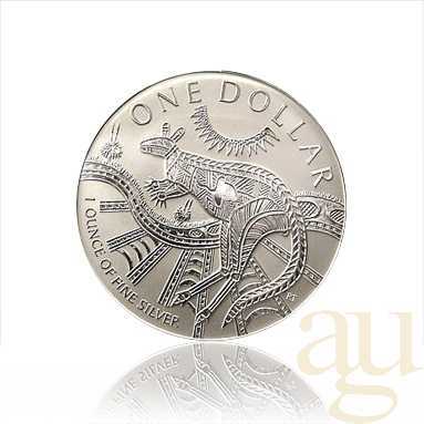 1 Unze Silbermünze Australien Känguru 2003 (RAM)