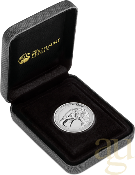 2 Unzen Silbermünze Australien Wedge Tailed Eagle 2022 - Piedfort Reverse Proof High Relief