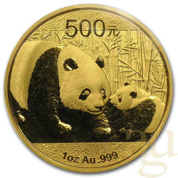 1/4 Unze Goldmünze China Panda 2011