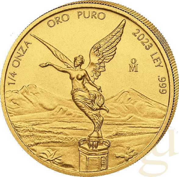 1/10 Unze Goldmünze Mexiko Libertad 2023