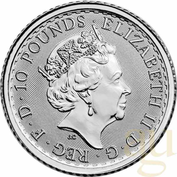 1/10 Unze Platinmünze Britannia