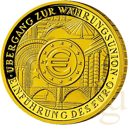 1/2 Unze Goldmünze - 100 Euro Einführung 2002 (A)