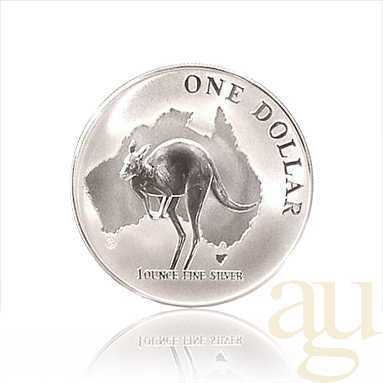 1 Unze Silbermünze Australien Känguru 2000 (RAM)