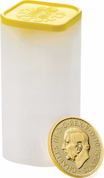 1/10 Unze Goldmünze Britannia 2024
