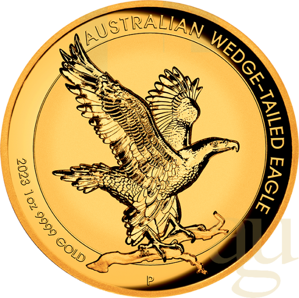 1 Unze Goldmünze Australien Wedge Tailed Eagle 2023 - Incused Coin