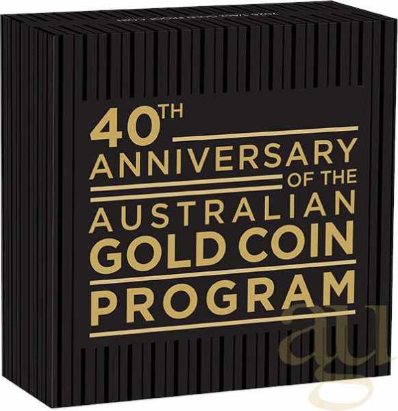1/4 Unze Goldmünze Australien Nugget 40 Jahre 2026 - polierte Platte