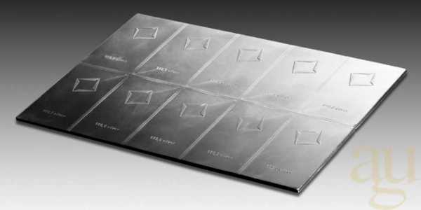 10 x 10g Silber Tafelbarren - Combibarren