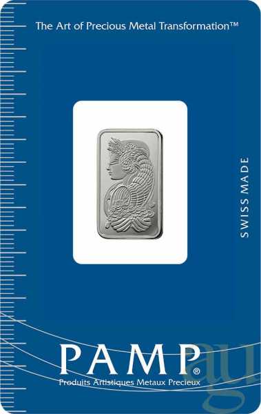 5 Gramm Platinbarren PAMP Fortuna