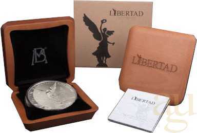 1 Kilogramm Silbermünze Mexiko Libertad 2024 prooflike