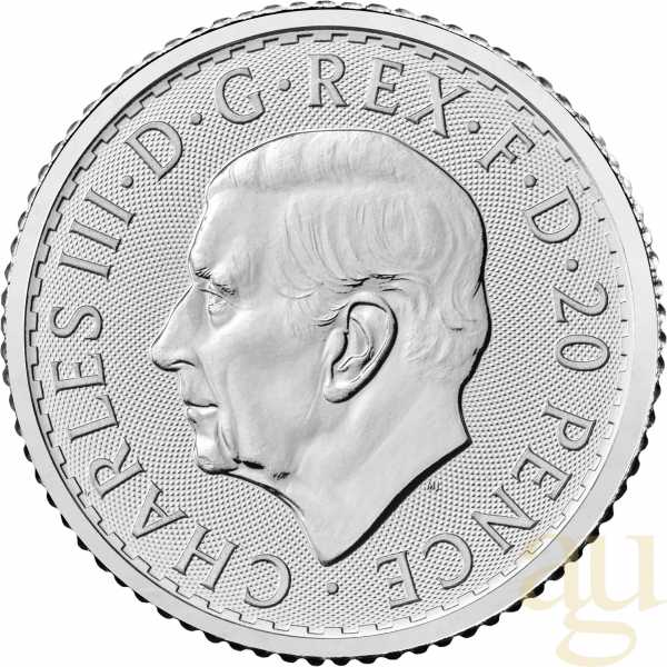 1/10 Unze Silbermünze Britannia 2024