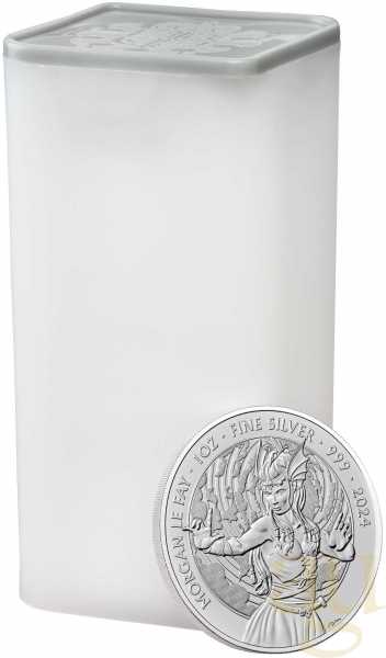 1 Unze Silbermünze Myths and Legends - Morgan Le Fay 2024