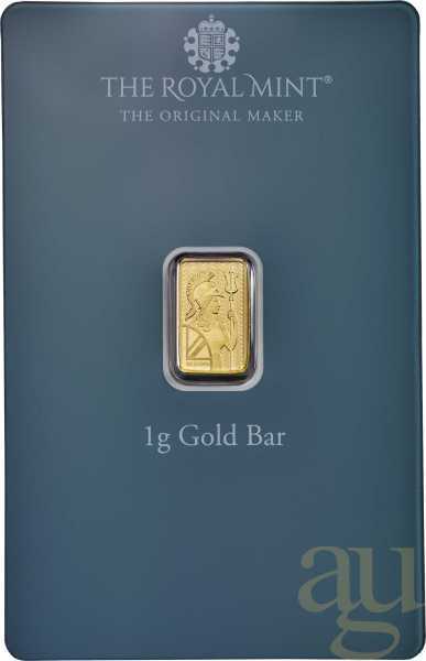 1 Gramm Goldbarren The Royal Mint - Happy Birthday