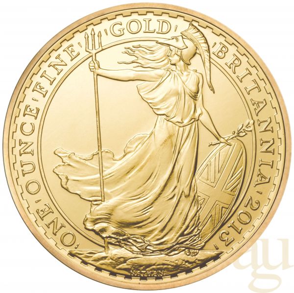 1 Unze Goldmünze Britannia 2013