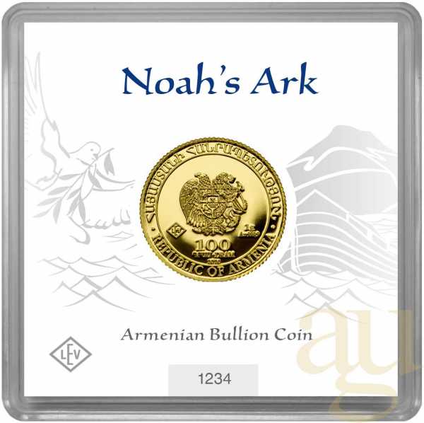 1 Gramm Goldmünze Arche Noah 2020