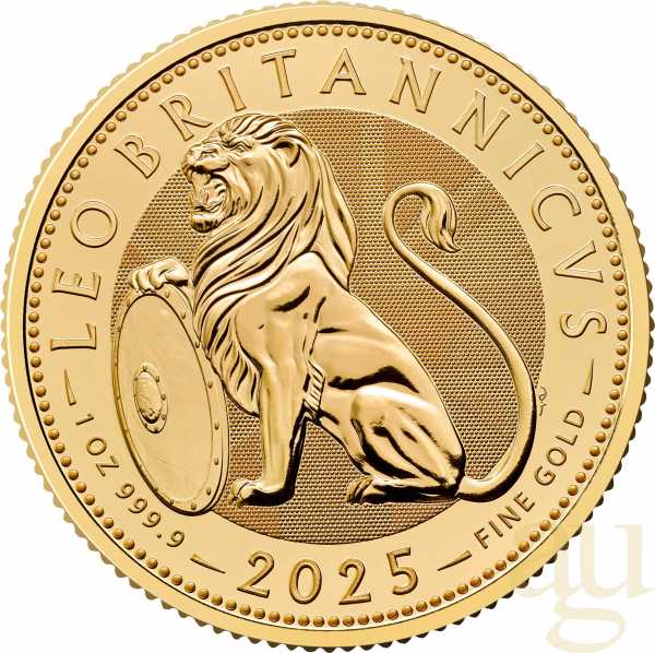 1 Unze Goldmünze British Lion 2025