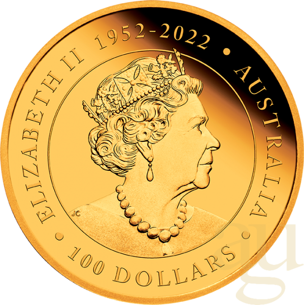 1 Unze Goldmünze Australien Wedge Tailed Eagle 2023 - Incused Coin