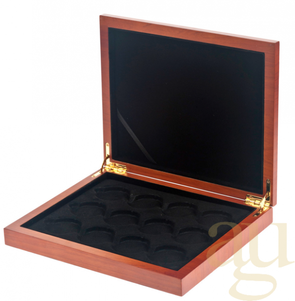 Lunar II Münzbox Holz für 12x 0,5oz Silbermünze