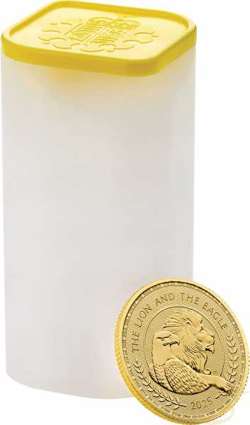 1/10 Unze Goldmünze British Lion and American Eagle 2025
