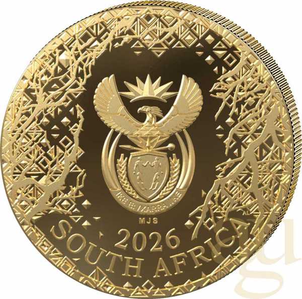 1/4 Unze Goldmünze Südafrika Odyssey of the Sky Martial Eagle 2026