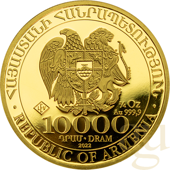 1/4 Unze Goldmünze Arche Noah 2022