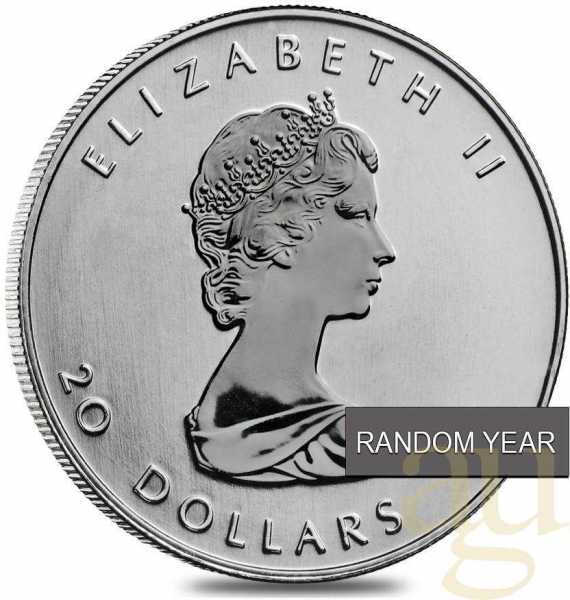 1/2 Unze Platinmünze Maple Leaf