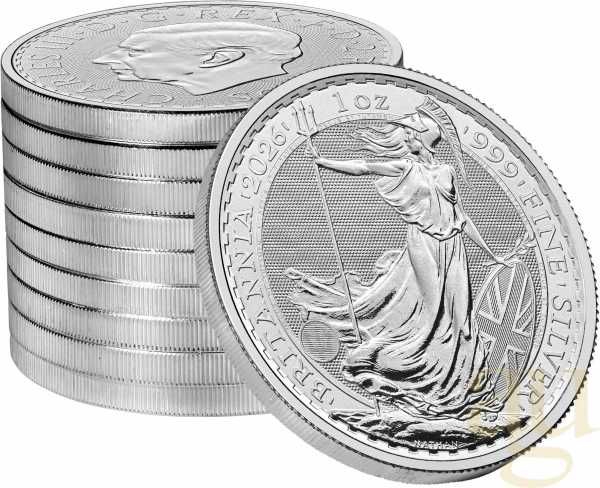 1 Unze Silbermünze Britannia 2026