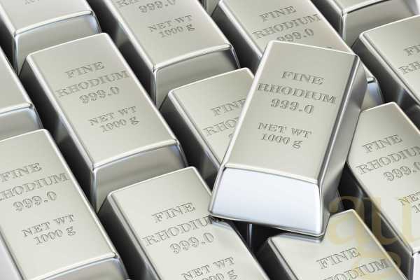 1/10 Unze Rhodium Zollfreilager Frankfurt