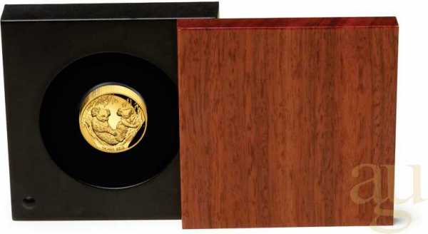 1 Unze Goldmünze Australien Koala 2011 proof / high Relief Prägung