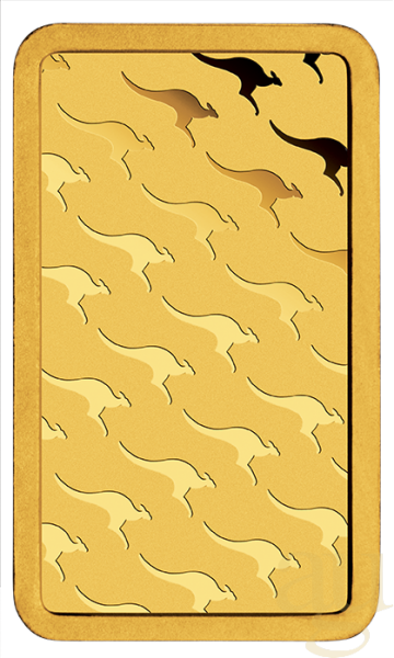 100 Gramm Goldbarren Perth Mint - Känguru