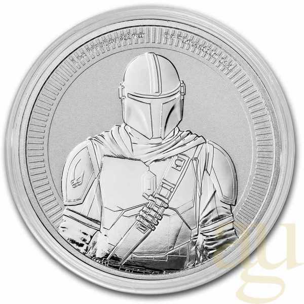 1 Unze Silbermünze Niue Star Wars - The Mandalorian 2021