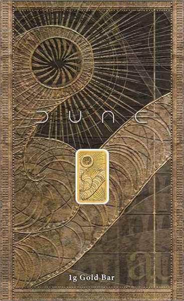 1 Gramm Goldbarren Perth Mint - Dune