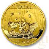 1/4 Unze Goldmünze China Panda 2009