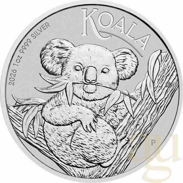 1 Unze Silbermünze Australien Koala 2026