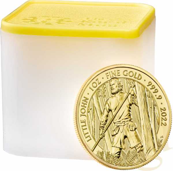 1 Unze Goldmünze Myths and Legends - Little John 2022