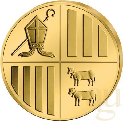 1/20 Unze Goldmünze Andorra Eagle