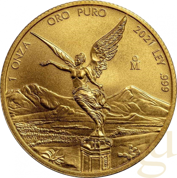 1 Unze Goldmünze Mexiko Libertad 2021