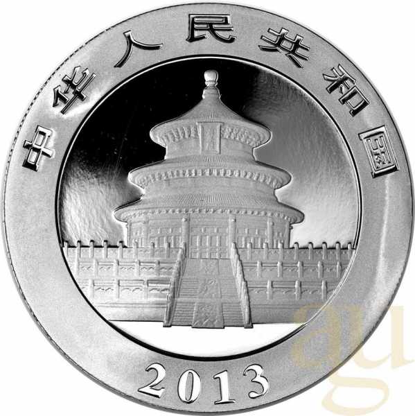 1 Unze Silbermünze China Panda 2013