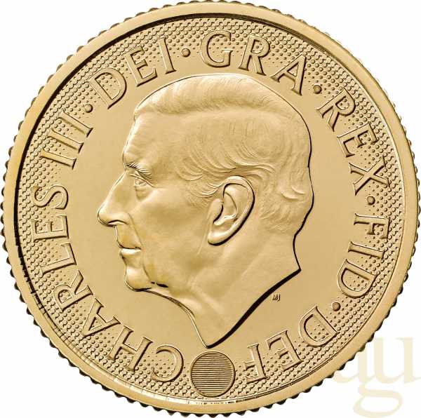 1/2 Pfund Goldmünze Sovereign King Charles 2026