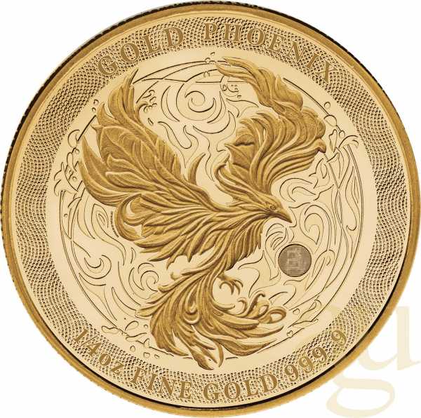 1/4 Unze Goldmünze Niue Phoenix 2025