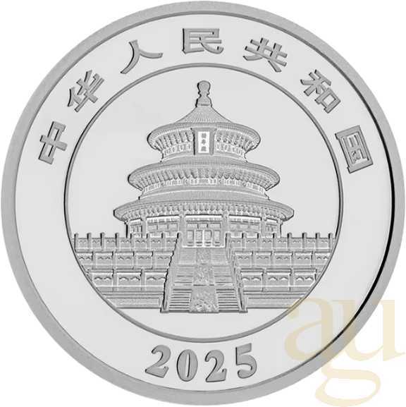 30 Gramm Platinmünze China Panda 2025 proof