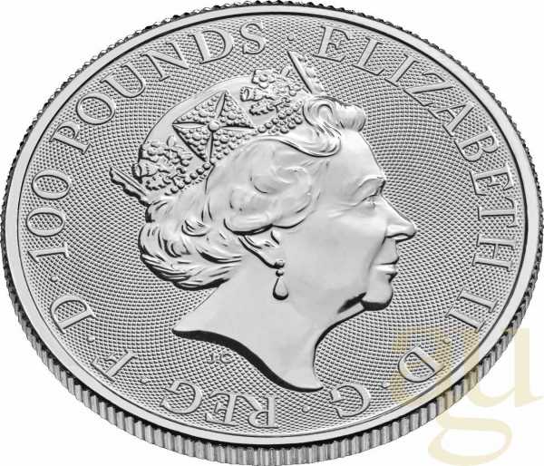 1 Unze Platinmünze Myths and Legends - Robin Hood 2023