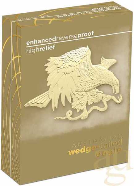 1 Unze Goldmünze Australien Wedge Tailed Eagle 2021 - High Relief