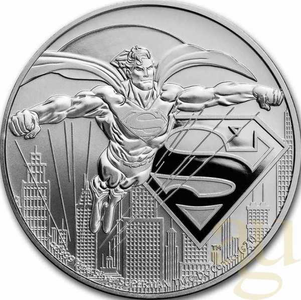 1 Unze Silbermünze Niue - DC Comics Superman 2021